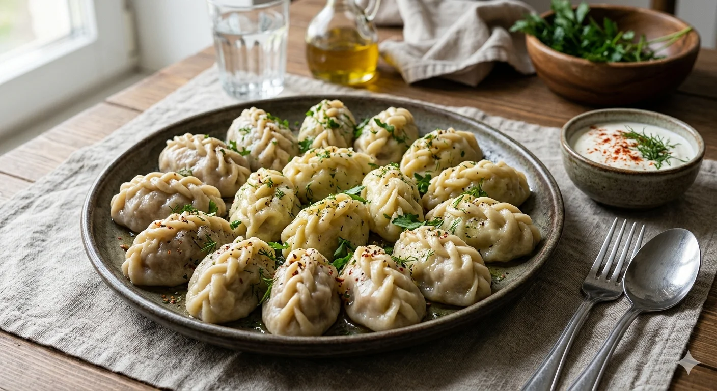 Дагестанские курзе с мясом, картошкой и капустой — три начинки на одном тесте