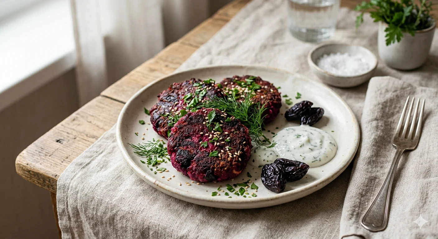 Свекольные котлеты с черносливом: постный рецепт на каждый день
