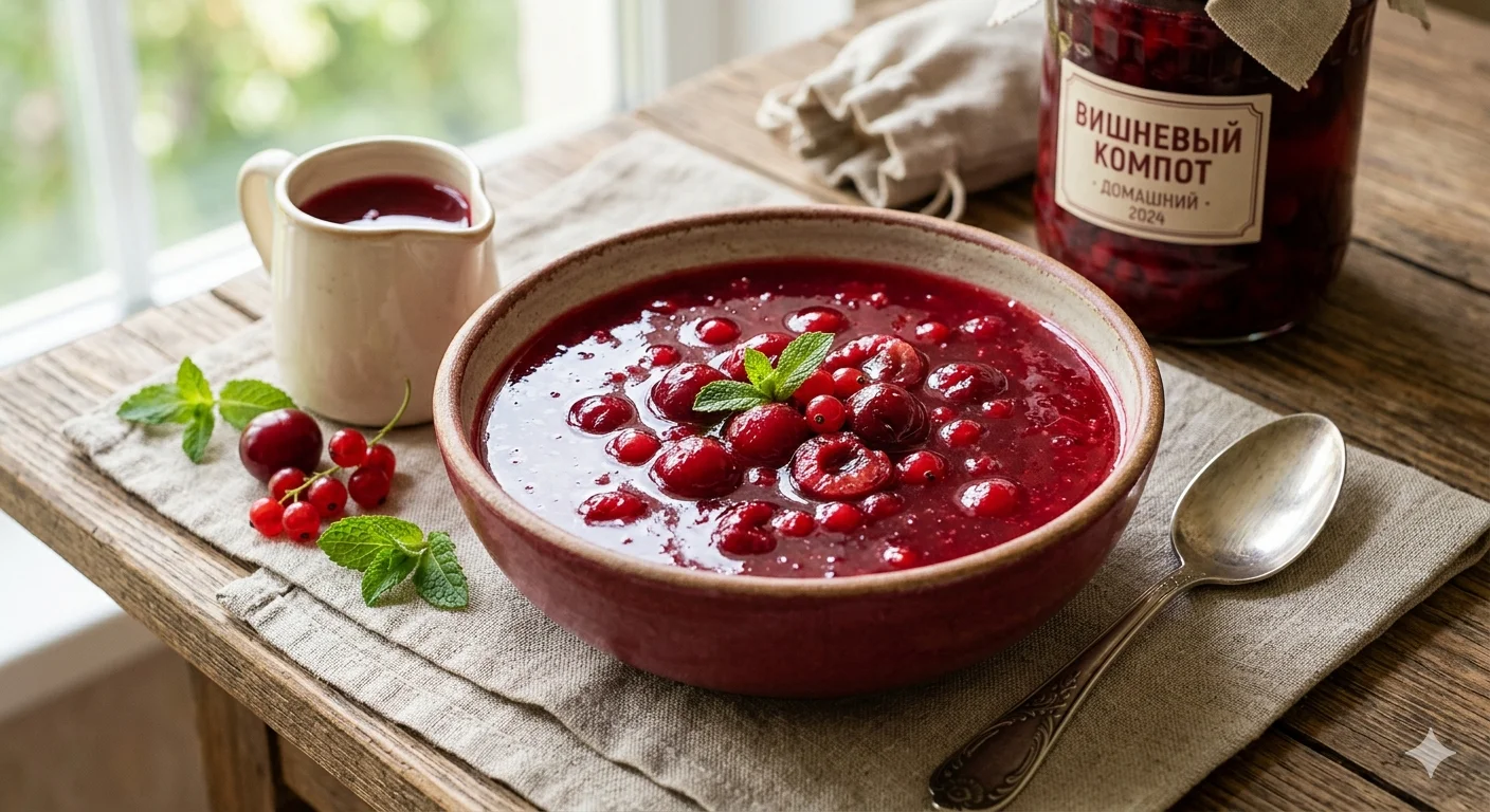 Как сварить идеальный кисель из компота: пропорции и секреты