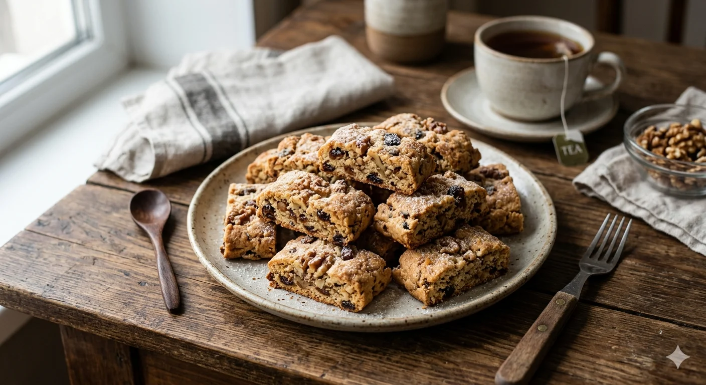 Печенье Мазурка с изюмом и орехами — рецепт из советских времён