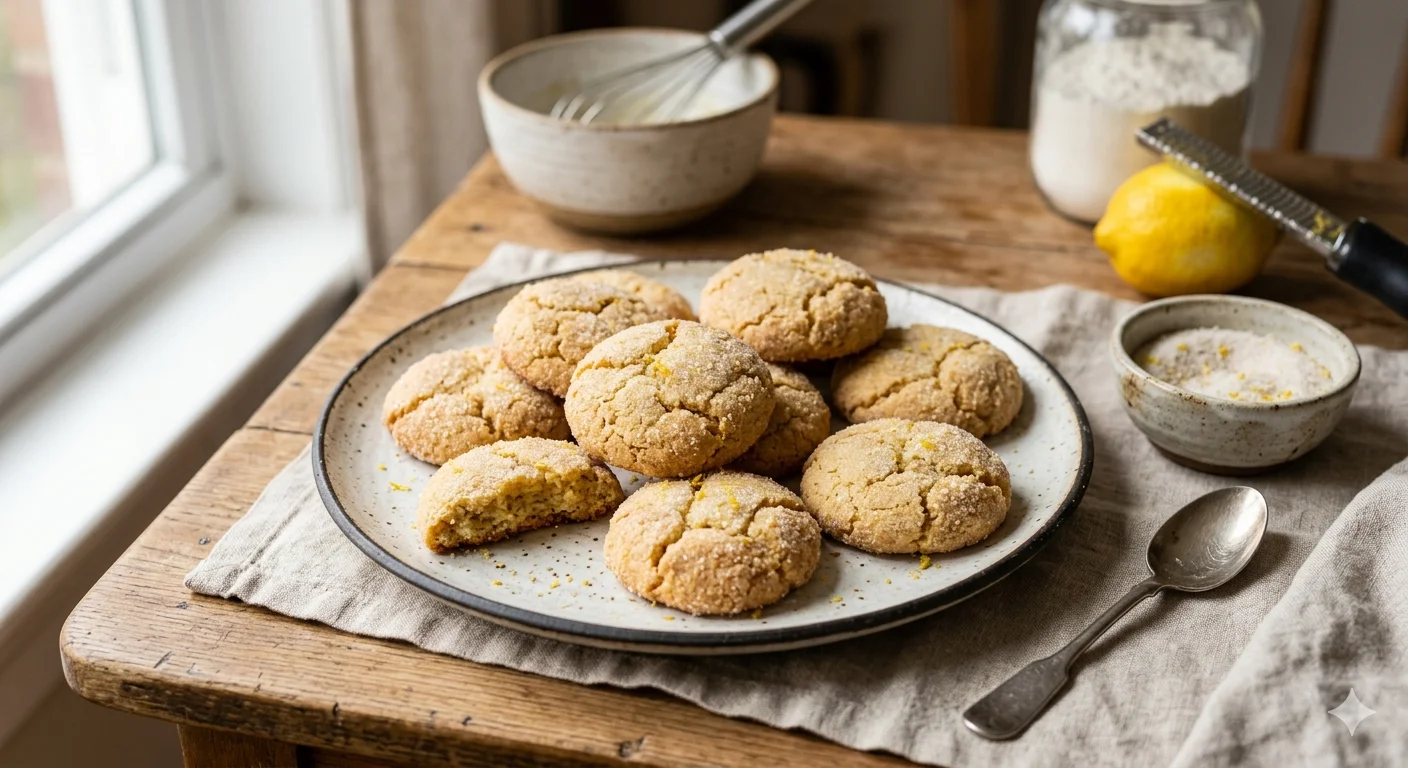 Печенье без яиц и сливочного масла — хрустящее снаружи, нежное внутри