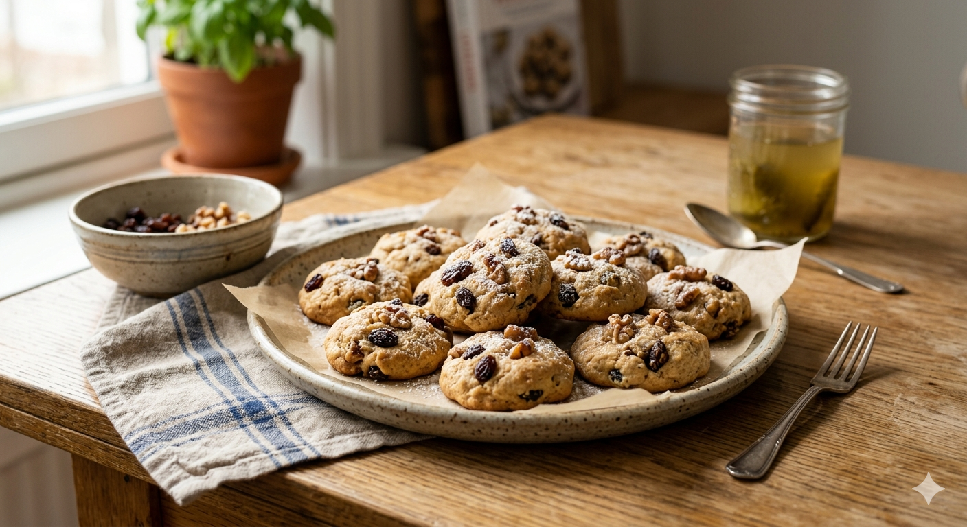 Постное печенье на рассоле: мягкое, пышное и без яиц