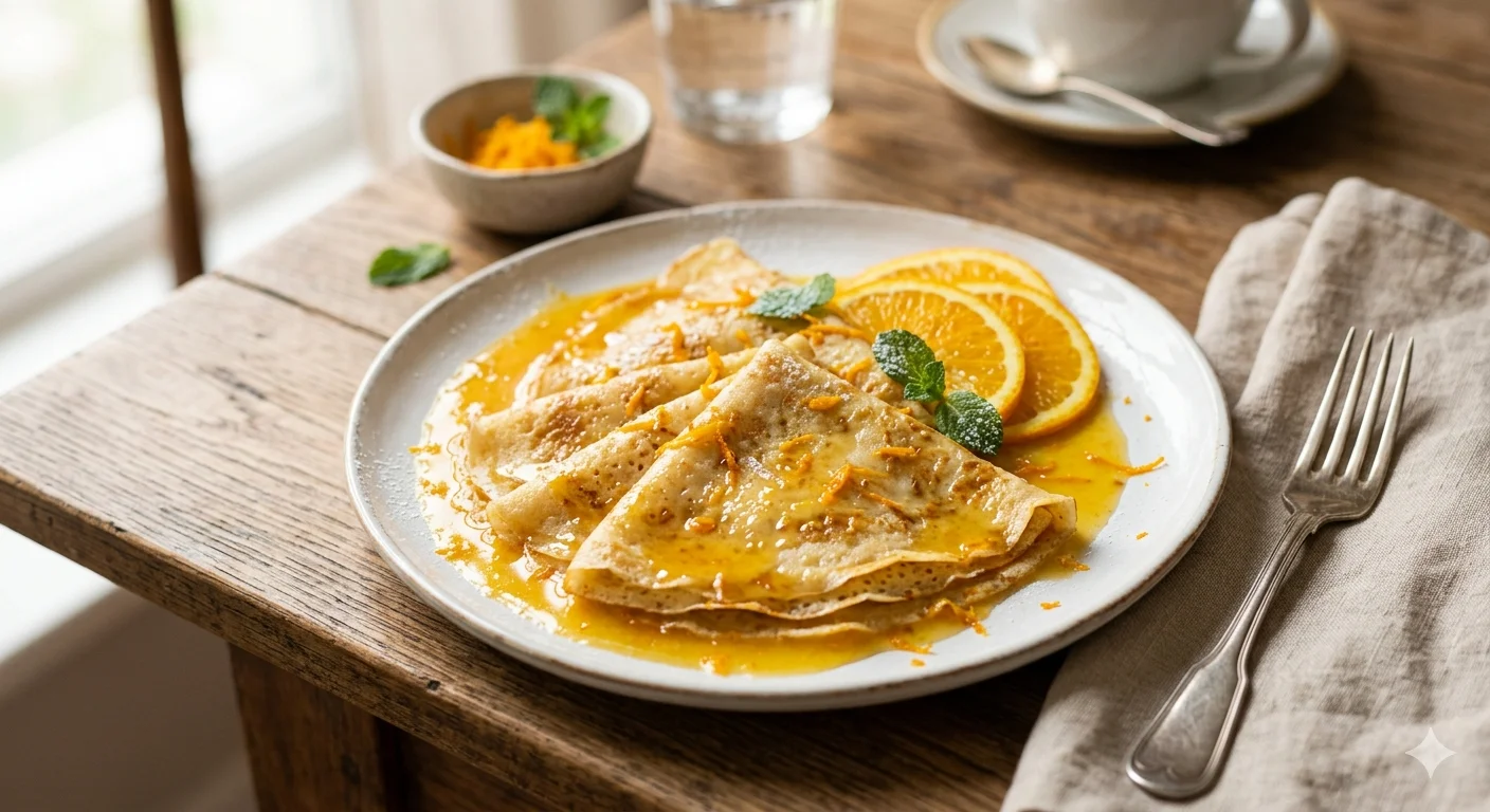 Почему стоит попробовать блинчики с апельсиновым соусом