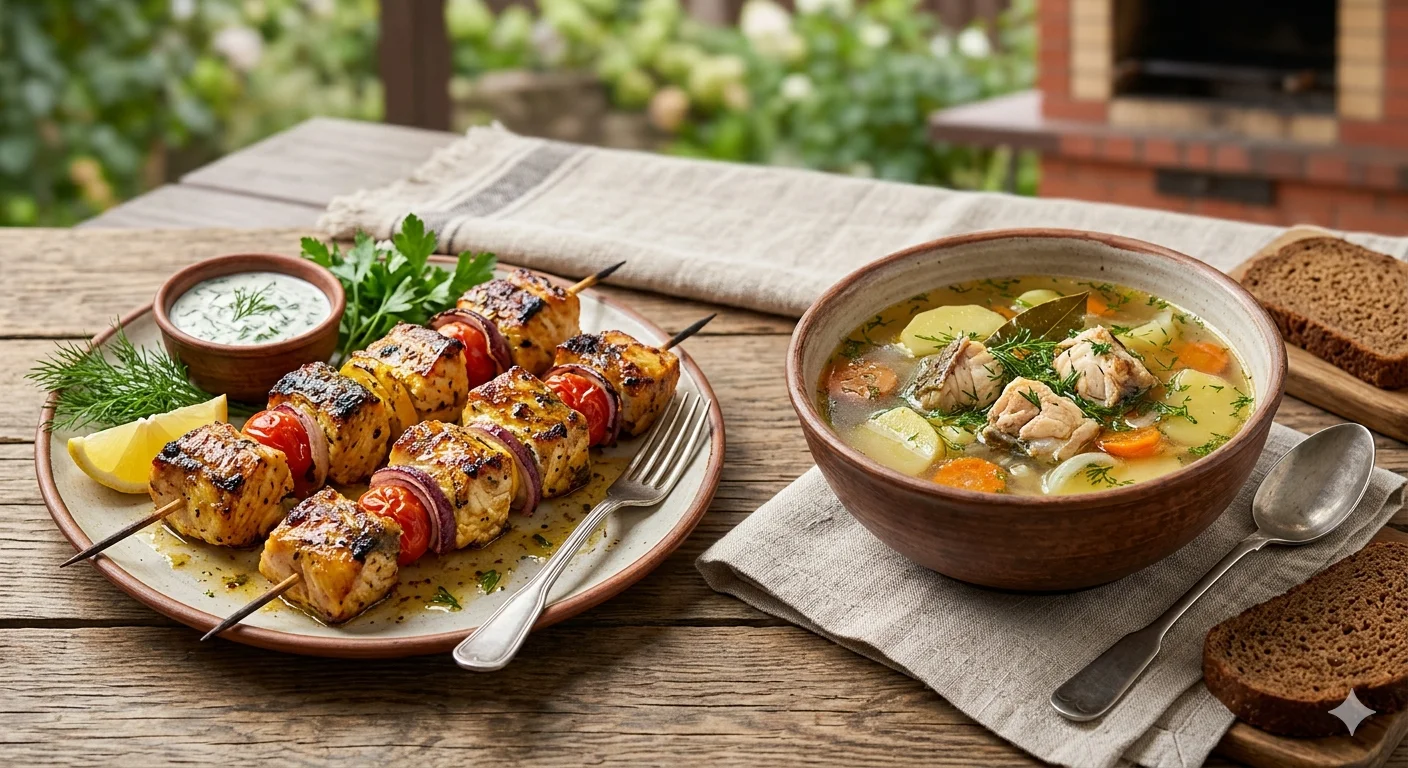 Как правильно разделать сома для шашлыка и ухи Как правильно разделать сома для шашлыка и ухи